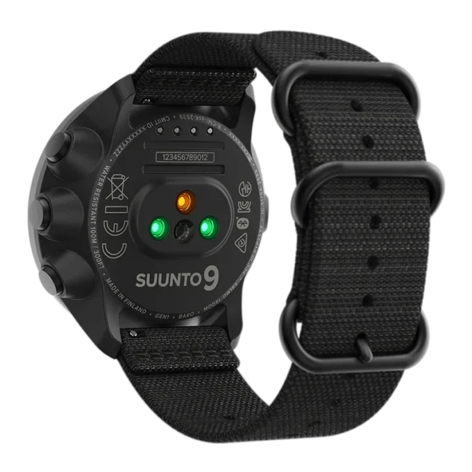 Suunto 9 baro charcoal black titanium durable gps watch