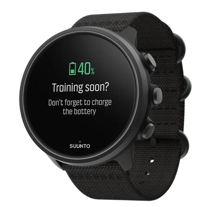 Suunto 9 baro charcoal black titanium durable gps watch