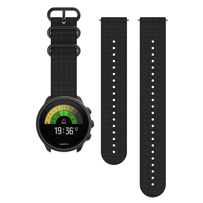 Suunto 9 baro charcoal black titanium durable gps watch