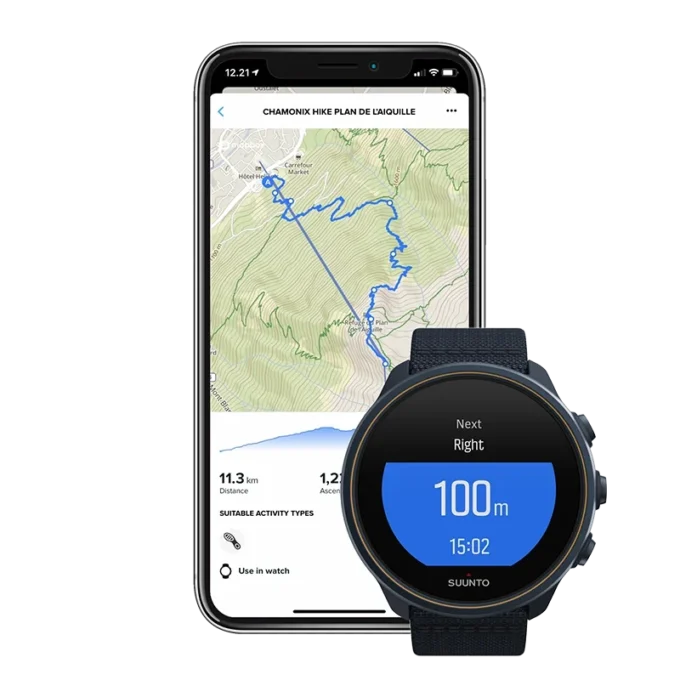 Suunto 9 baro granite blue titanium – ultra-endurance gps watch