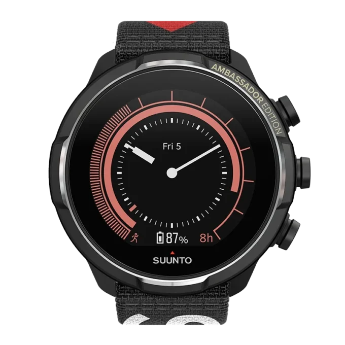 Suunto 9 baro titanium ambassador edition – gps sports watch with a long battery life