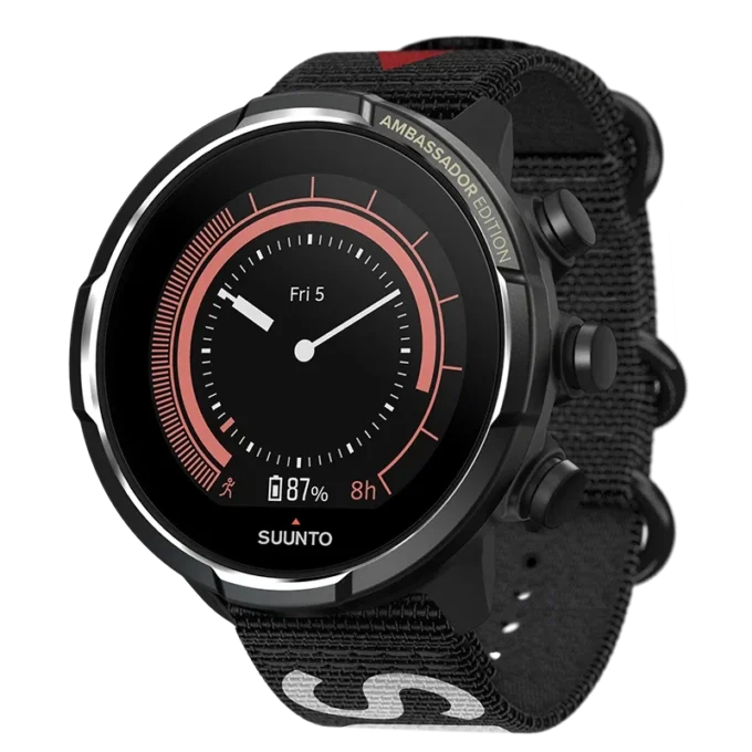 Suunto 9 baro titanium ambassador edition – gps sports watch with a long battery life