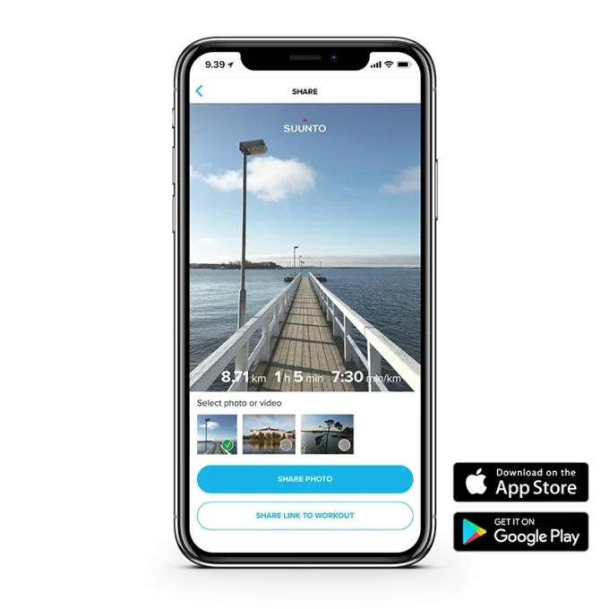 Suunto 9 baro graphite – gps sports watch with a long battery life