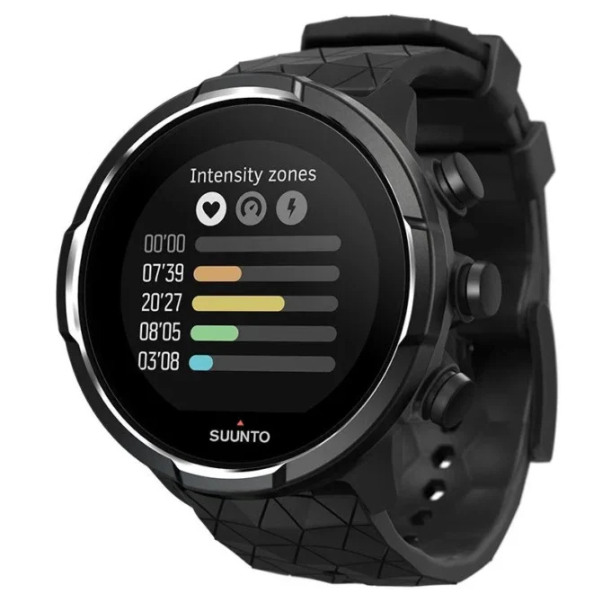 Suunto 9 baro titanium – gps sports watch with a long battery life