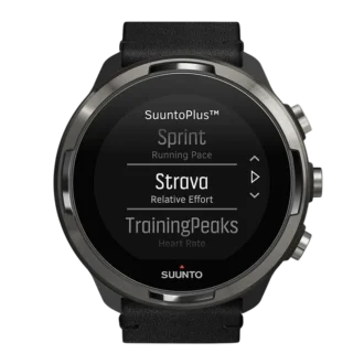 Suunto 9 baro titanium leather
