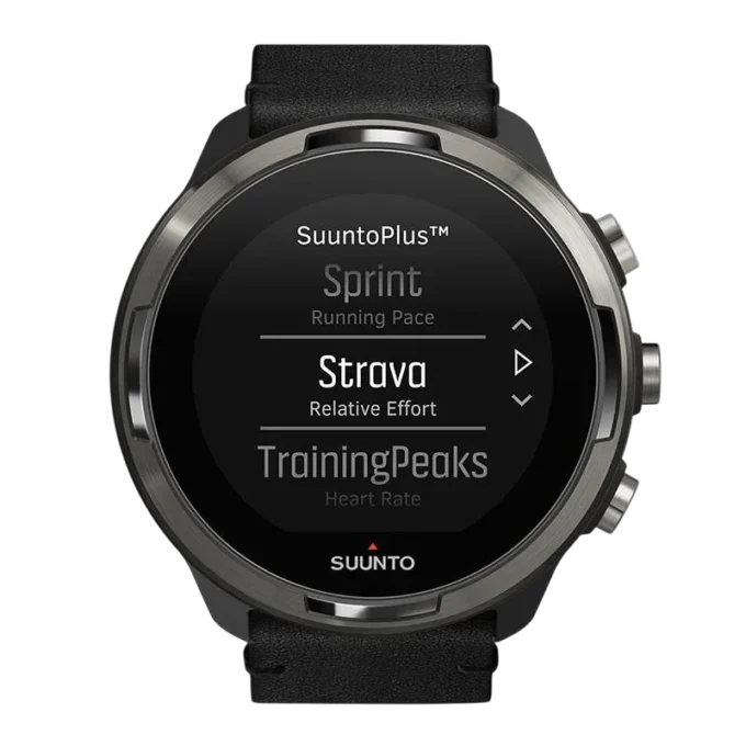 Suunto 9 baro titanium leather