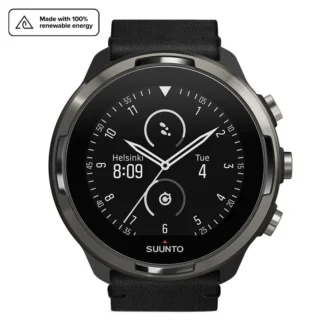 Suunto 9 baro titanium leather