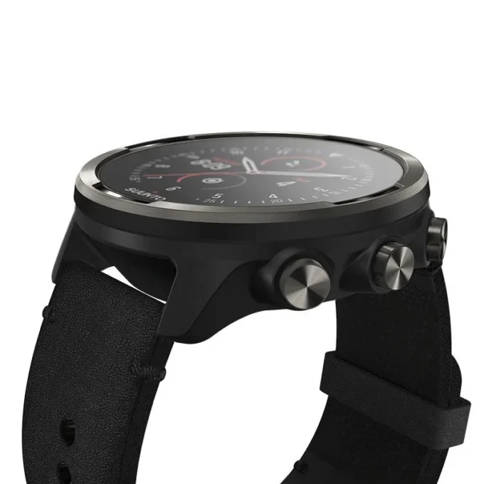 Suunto 9 baro titanium leather