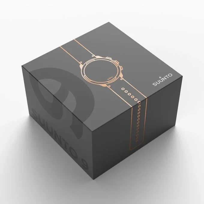 Suunto 9 baro titanium leather