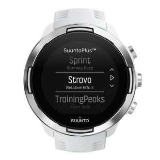 Suunto 9 baro white – gps sports watch with a long battery life