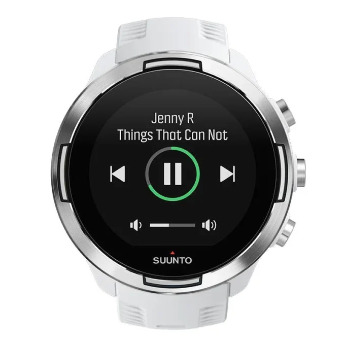 Suunto 9 baro white – gps sports watch with a long battery life