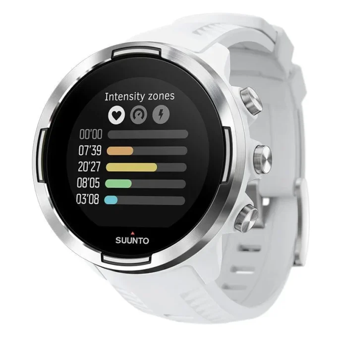 Suunto 9 baro white – gps sports watch with a long battery life