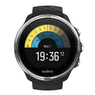 Suunto 9 black – gps sports watch with a long battery life