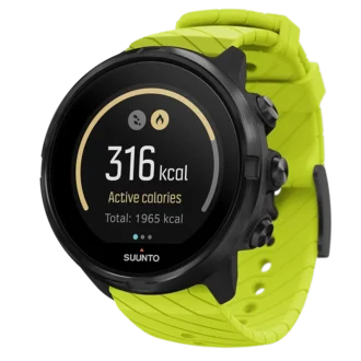 Suunto 9 lime – gps sports watch with a long battery life