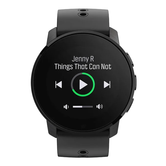 Suunto 9 peak all black titanium – ultra thin, small, tough gps sports watch