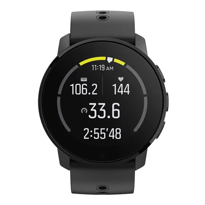 Suunto 9 peak all black titanium – ultra thin, small, tough gps sports watch