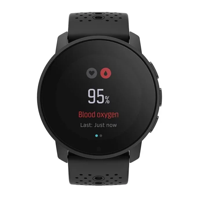 Suunto 9 peak all black – ultra thin, small, tough gps sports watch