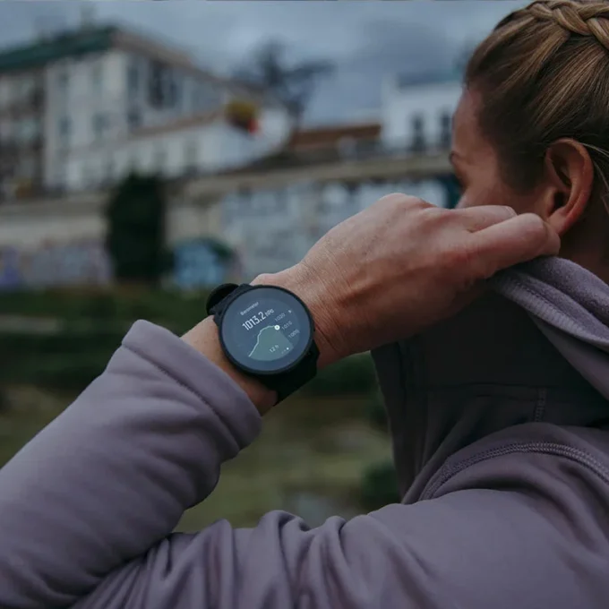 Suunto 9 peak all black – ultra thin, small, tough gps sports watch