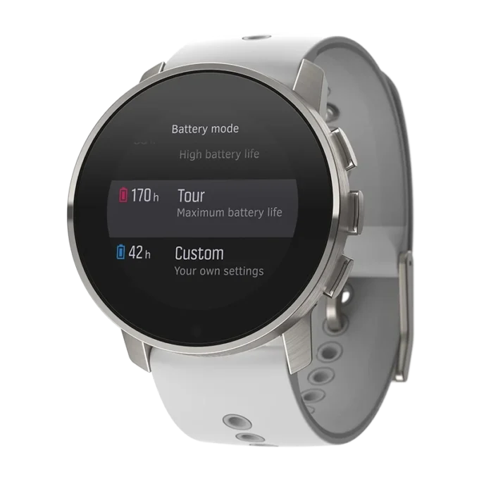 Suunto 9 peak birch white titanium – ultra thin, small, tough gps sports watch