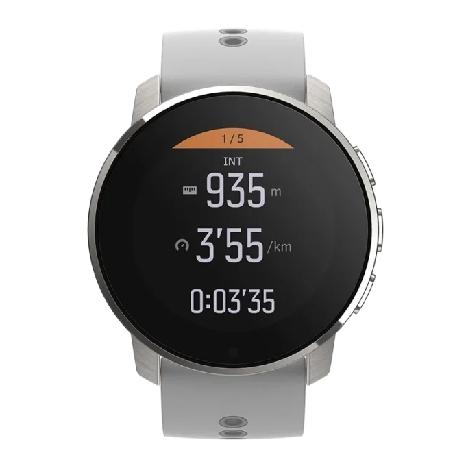 Suunto 9 peak birch white titanium – ultra thin, small, tough gps sports watch