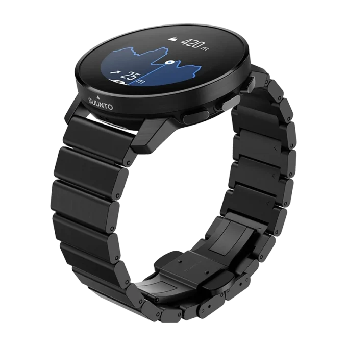 Suunto 9 peak full titanium black – ultra thin and tough gps sports watch