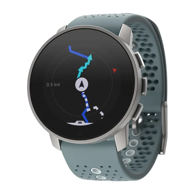 Suunto 9 peak moss gray – ultra thin, small, tough gps sports watch