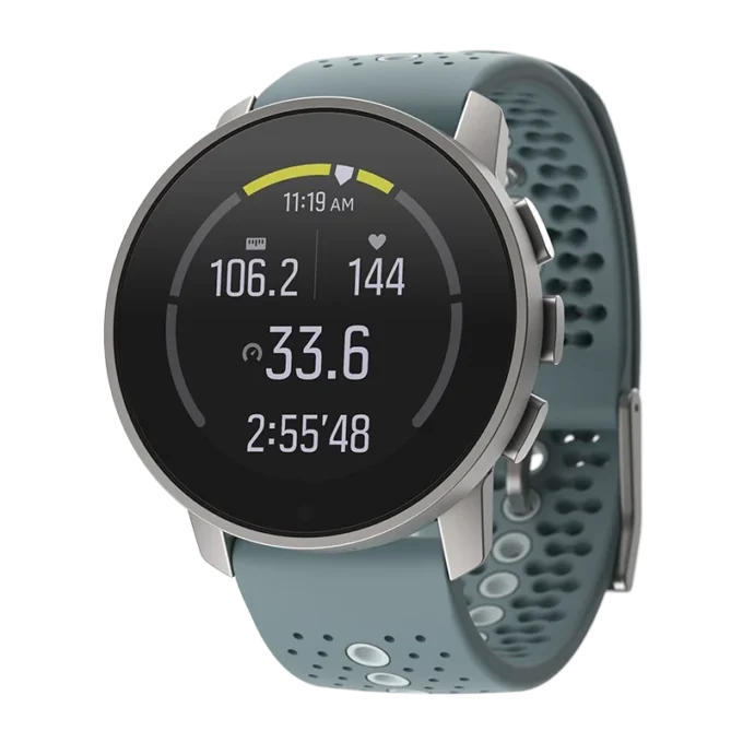 Suunto 9 peak moss gray – ultra thin, small, tough gps sports watch