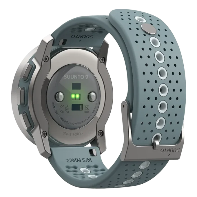 Suunto 9 peak moss gray – ultra thin, small, tough gps sports watch