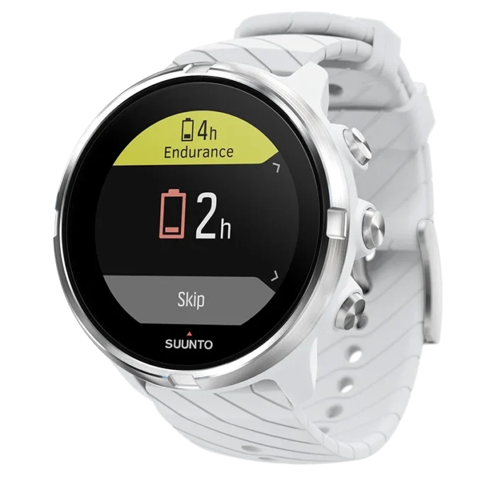 Suunto 9 white – gps sports watch with a long battery life