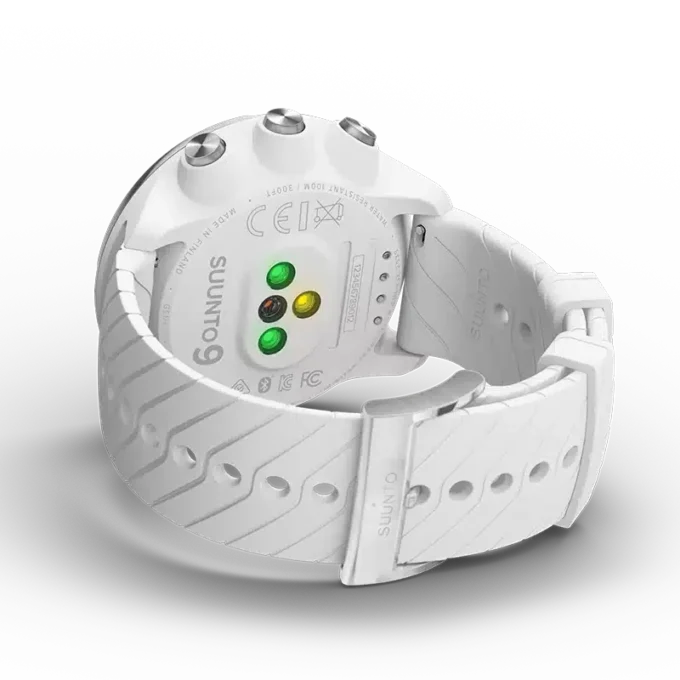 Suunto 9 white – gps sports watch with a long battery life