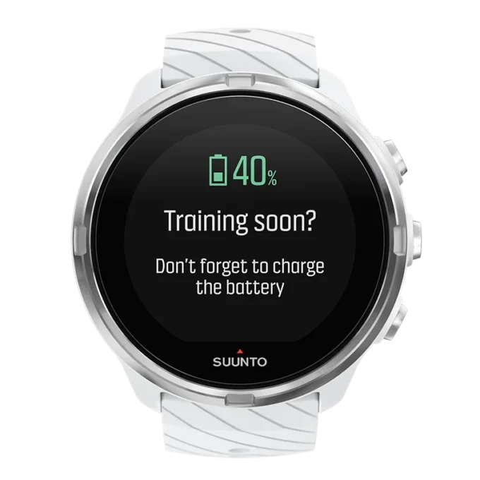 Suunto 9 white – gps sports watch with a long battery life