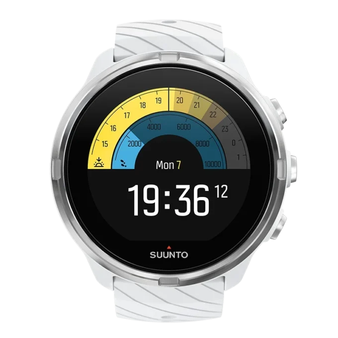 Suunto 9 white – gps sports watch with a long battery life