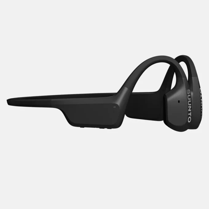 Suunto aqua black headphones | durable bone conduction audio