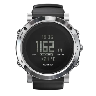 Suunto core brushed steel