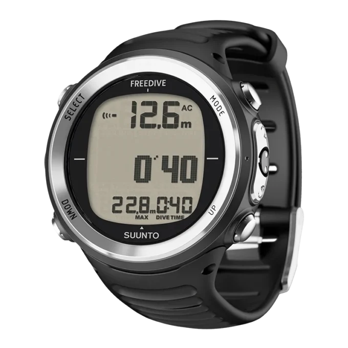 Suunto d4f black – light-weight dedicated freediving computer