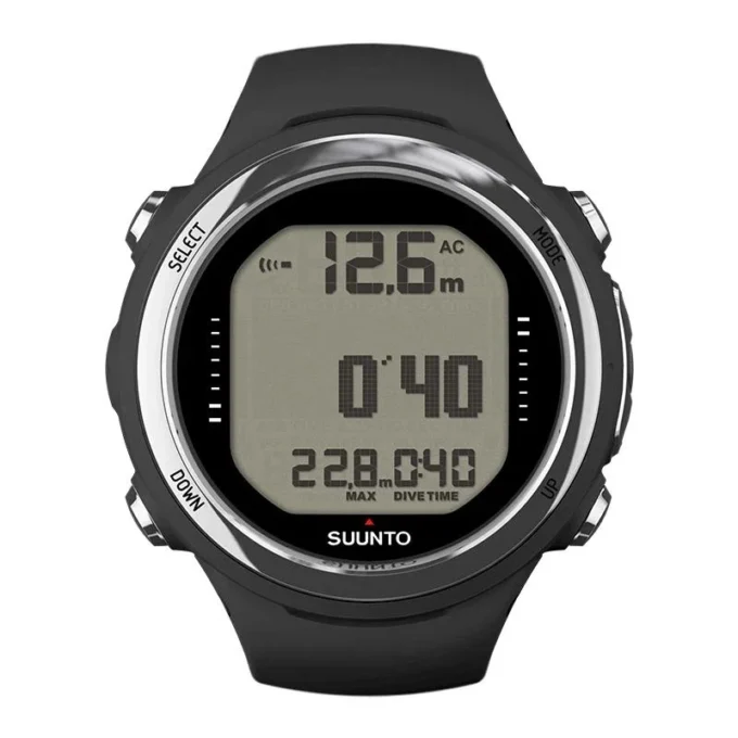 Suunto d4i novo black – usb cable and extension strap sold separately