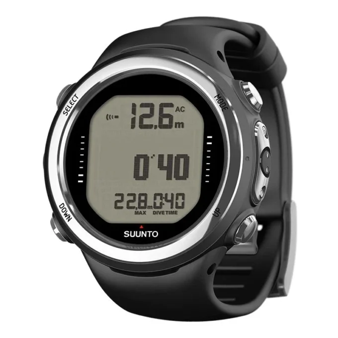 Suunto d4i novo black – usb cable and extension strap sold separately