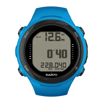 Suunto d4i novo blue watch-sized dive computer