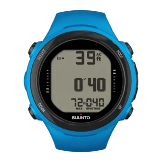 Suunto d4i novo blue watch-sized dive computer