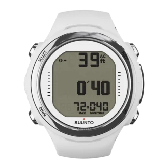 Suunto d4i novo white – a lightweight and compact dive computer