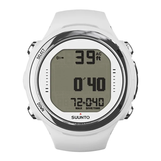 Suunto d4i novo white – a lightweight and compact dive computer