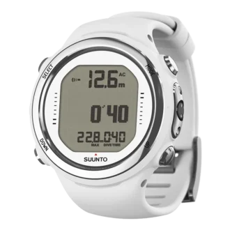 Suunto d4i novo white – a lightweight and compact dive computer