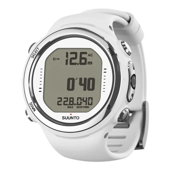 Suunto d4i novo white – a lightweight and compact dive computer