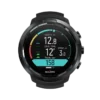 Suunto d5 all black dive computer with color screen and exchangeable