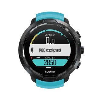 Suunto d5 aqua blue dive computer for beginners