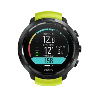 Suunto d5 black lime dive computer for beginners