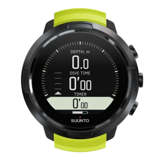 Suunto d5 black lime dive computer for beginners