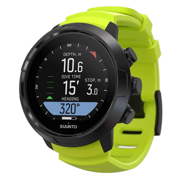 Suunto d5 black lime dive computer for beginners