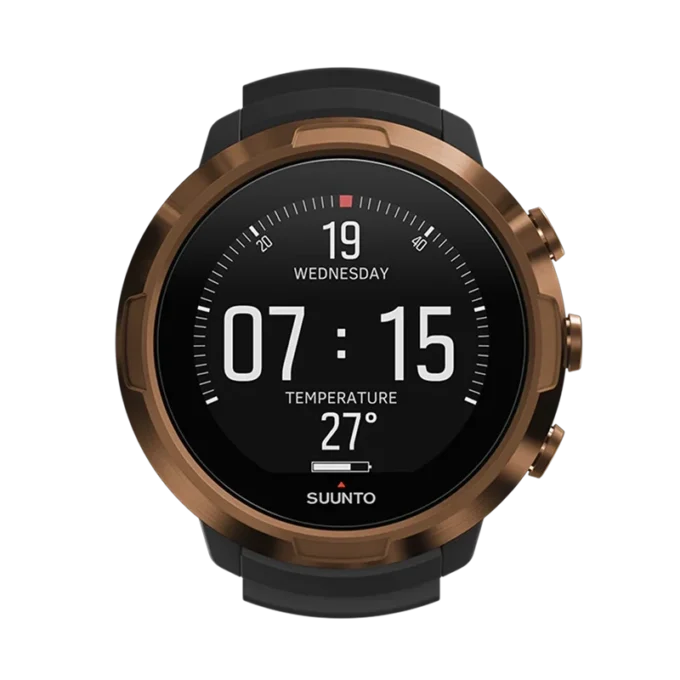 Suunto d5 copper – watch-sized dive computer for recreational diver