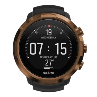 Suunto d5 copper – watch-sized dive computer for recreational diver